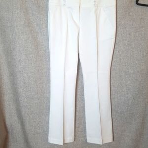 Wallis Petite White Pant Cotton Blend Sz 14